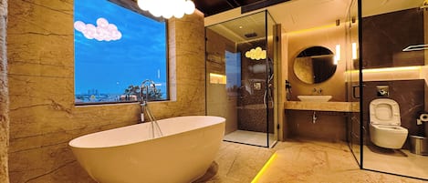 Suite pour lune de miel | Salle de bain | Serviettes fournies