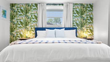 4 chambres, fer et planche Ă repasser, Wi-Fi, draps fournis