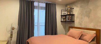 Premium Couple Room with Balcony at Megatower