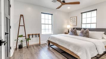 Iron/ironing board, travel cot, free WiFi, bed sheets