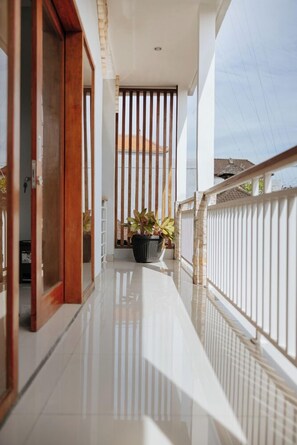 Habitación Deluxe doble | Terraza o patio