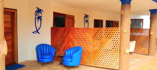 Deluxe Double Room, Patio, Garden View | Terrace/patio
