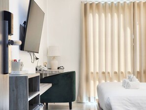 Standard Double Room, Microwave, Garden View | Desk, laptop workspace, free WiFi