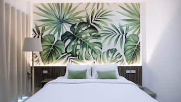 Standard Double Room, Microwave, Garden View | Desk, laptop workspace, free WiFi