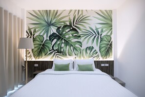 Standard Double Room, Microwave, Garden View | Desk, laptop workspace, free WiFi