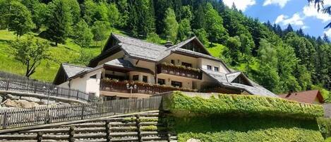 Fassade der Unterkunft