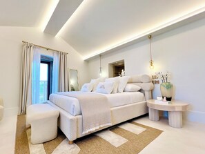 Standard Suite, Sea View | In-room safe, blackout drapes, free WiFi - Aldea Calma (Sanxenxo)