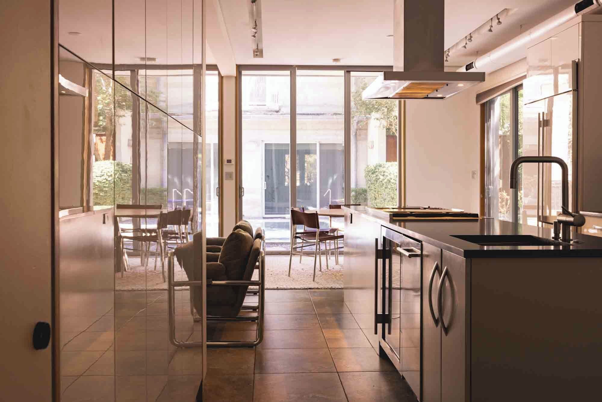 Maison Luxe, patio, vue piscine | Cuisine privée