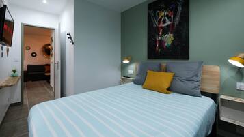 1 soveværelse, strygejern/strygebræt, gratis Wi-Fi, sengetøj