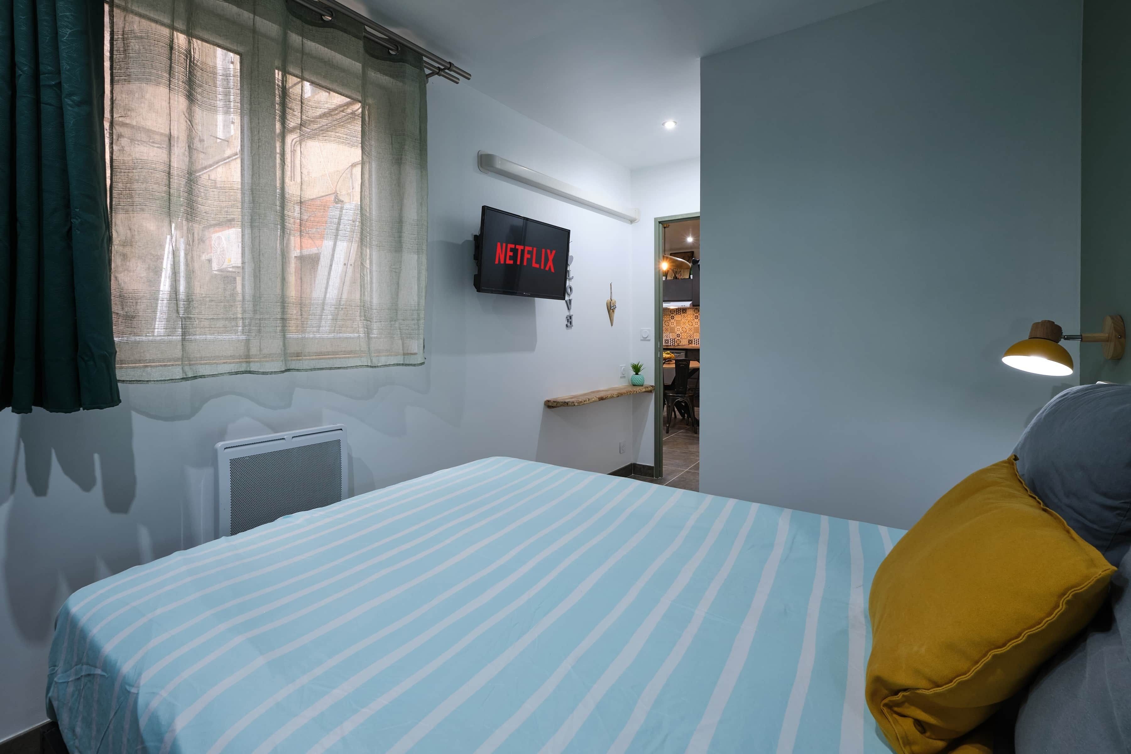 1 bedroom, iron/ironing board, free WiFi, bed sheets