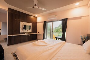 Deluxe Double Room, Balcony, City View | Desk, laptop workspace, free WiFi - Shreem Resort (Alibag)