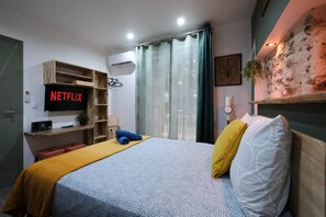 1 bedroom, iron/ironing board, free WiFi, bed sheets