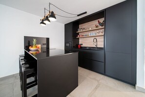 Microwave, oven, stovetop, toaster