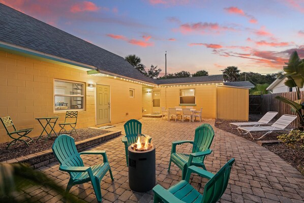 Maison, plusieurs lits (Lemon Drop) | Terrasse/Patio