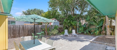 Casa, 1 cama Queen size y sofá cama (Paradiso dei Limoni) | Restaurante al aire libre