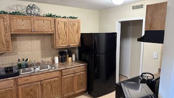 Microwave, oven, stovetop, paper towels