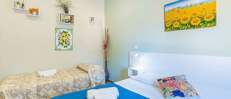 1 室のベッドルーム、WiFi、ベッドシーツ