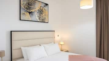 1 Schlafzimmer, BĂŒgeleisen/BĂŒgelbrett, WLAN, BettwĂ€sche