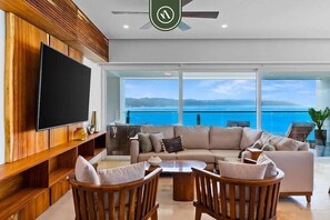 Apartment, Multiple Beds, Pool Access, Ocean View (Harbor 171 TN 2301) | Living area - Luxury 4 BR Condo Amazing Views - Beach - Pools (Puerto Vallarta)