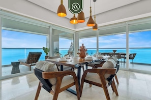 Apartment, Multiple Beds, Balcony, Ocean View (Harbor 171 TN 2301) | Dining - Luxury 4 BR Condo Amazing Views - Beach - Pools (Puerto Vallarta)