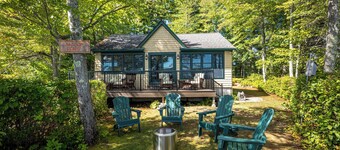 Cozy Lakefront Cabin-Private Dock-Kayaks-Firepit