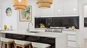 Microwave, dishwasher, coffee/tea maker