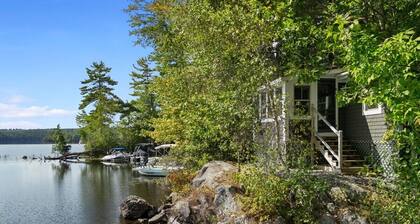 2BR Maine Camp w/ Dock, Lake Access & AC