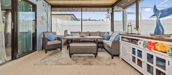 Family Retreat with Heated Pool, Playground, Ping Pong Table