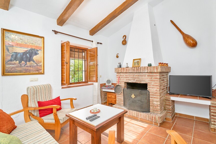 Holiday Home 'Cortijo A Navas' With Sea View, Wi-fi And Air Conditioning - Frigiliana