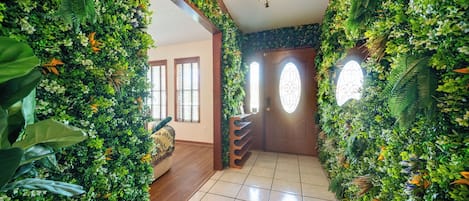 Interior entrance