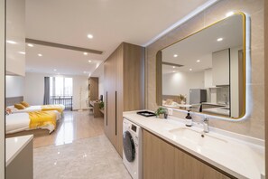 Bathroom - Book and Bed-QuYang Road (Shanghai)