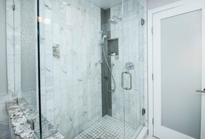 Hair dryer, towels