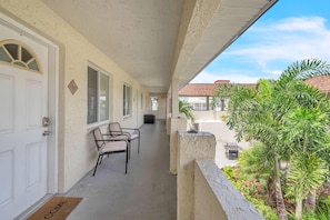 コンドミニアム キングベッド 1 台ソファーベッド付き (Indian Oaks #15 - Sun and Fun) | テラス / パティオ