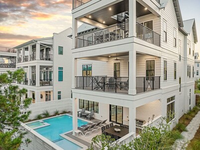 Oz by The Sea|Easy Beach Access|Gulf Views|Private Pool|Golf Cart