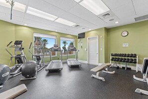 Condo, Multiple Beds (Indigo East 1003) | Fitness facility