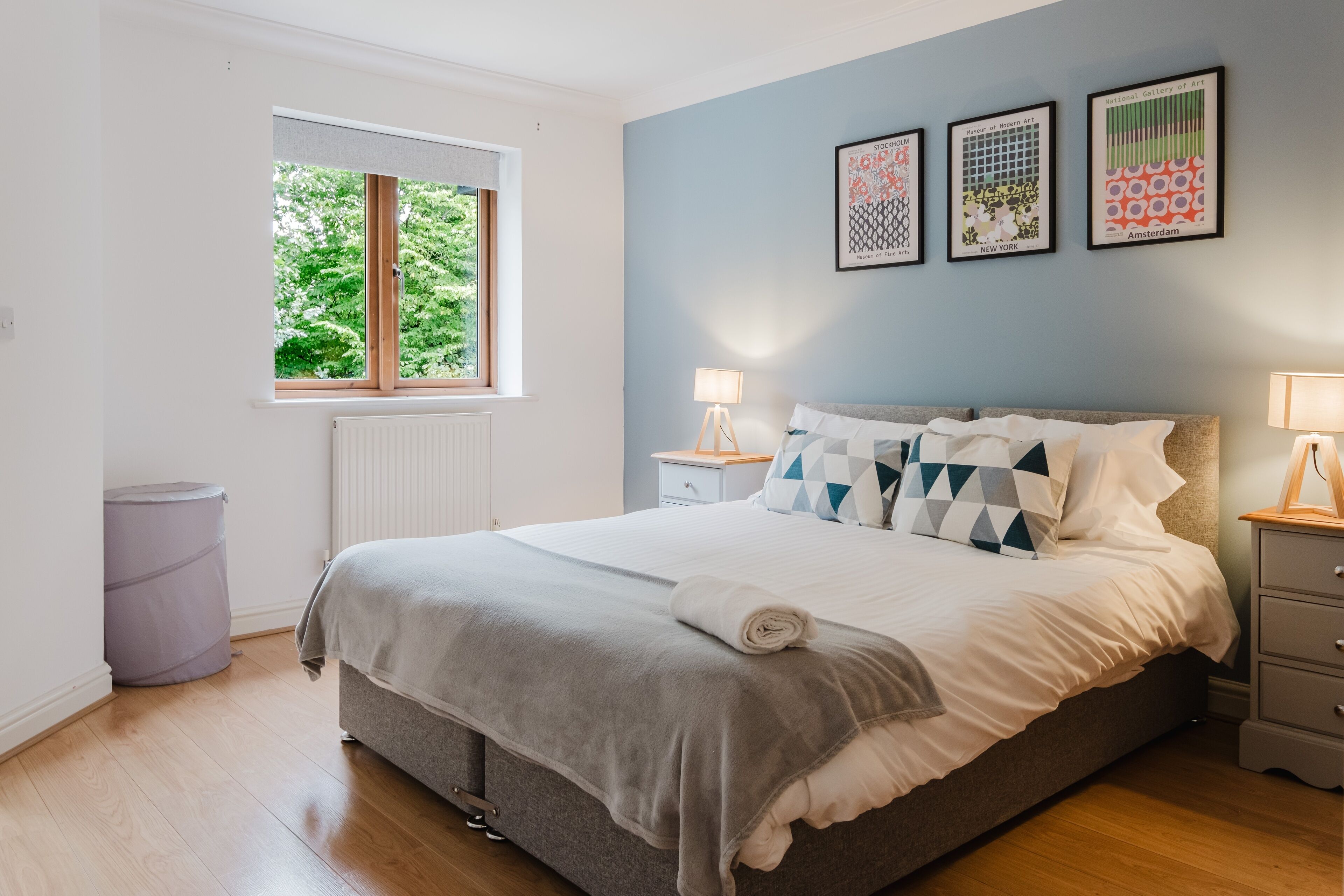 3 bedrooms, iron/ironing board, free WiFi, bed sheets