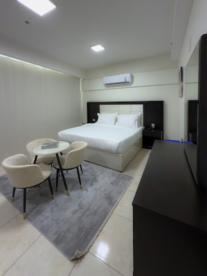 Blackout drapes, iron/ironing board, free WiFi