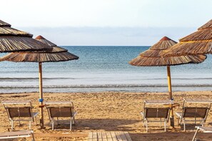On the beach
