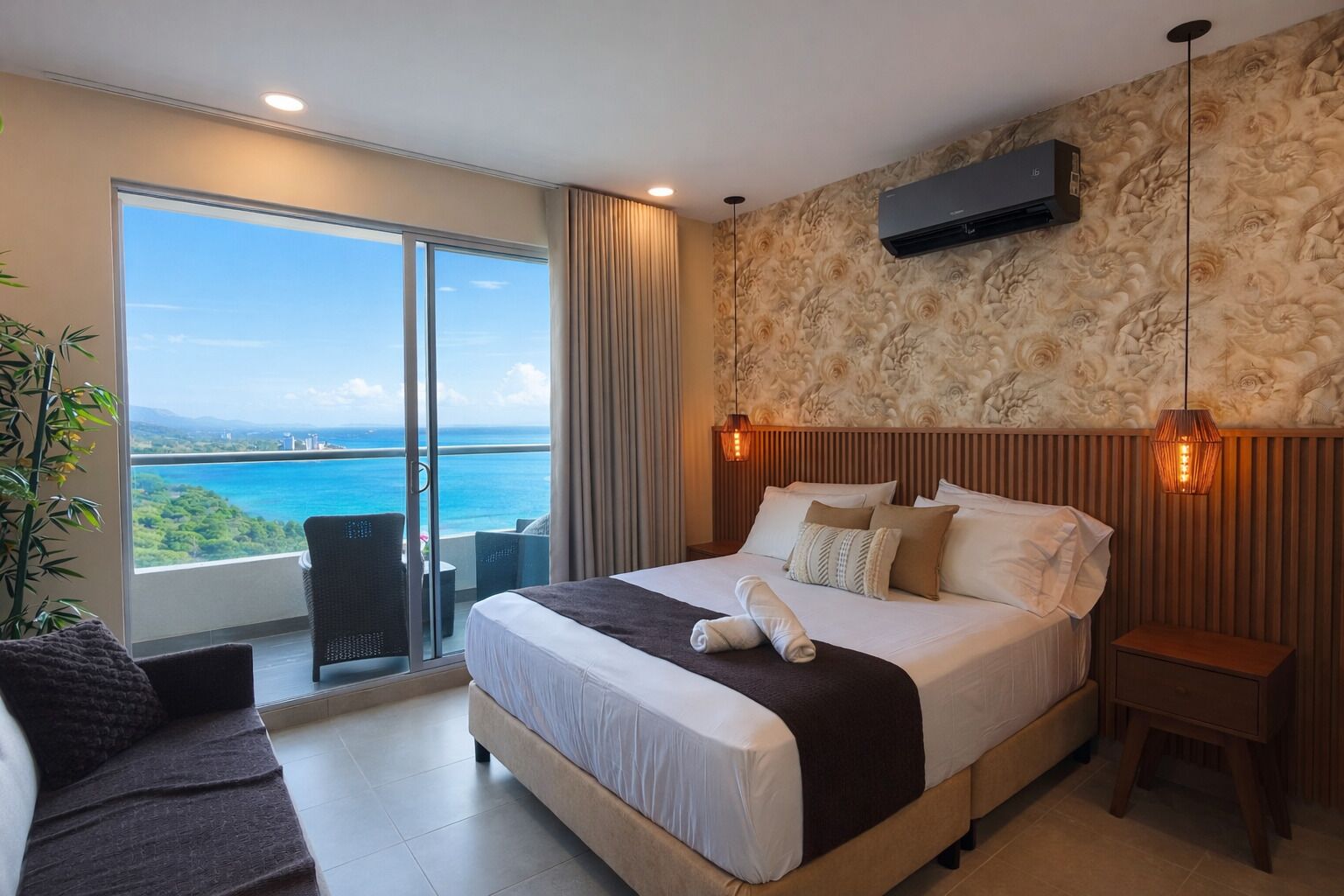 Suite Studio Deluxe, balcon, vue mer | Décoration personnalisée, ameublement personnalisé