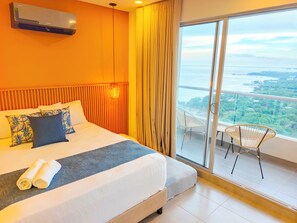 Studio suite, balkon, uitzicht op zee | Individueel gedecoreerd, individueel gemeubileerd