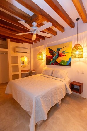 Deluxe House, Private Pool, Mountainside | Down comforters, individually decorated, free WiFi