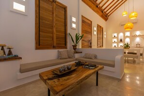 Comfort Room, Private Pool, Mountainside | Living area