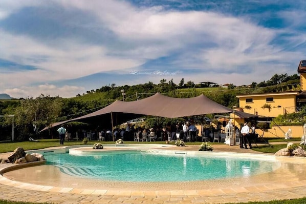 Seasonal outdoor pool