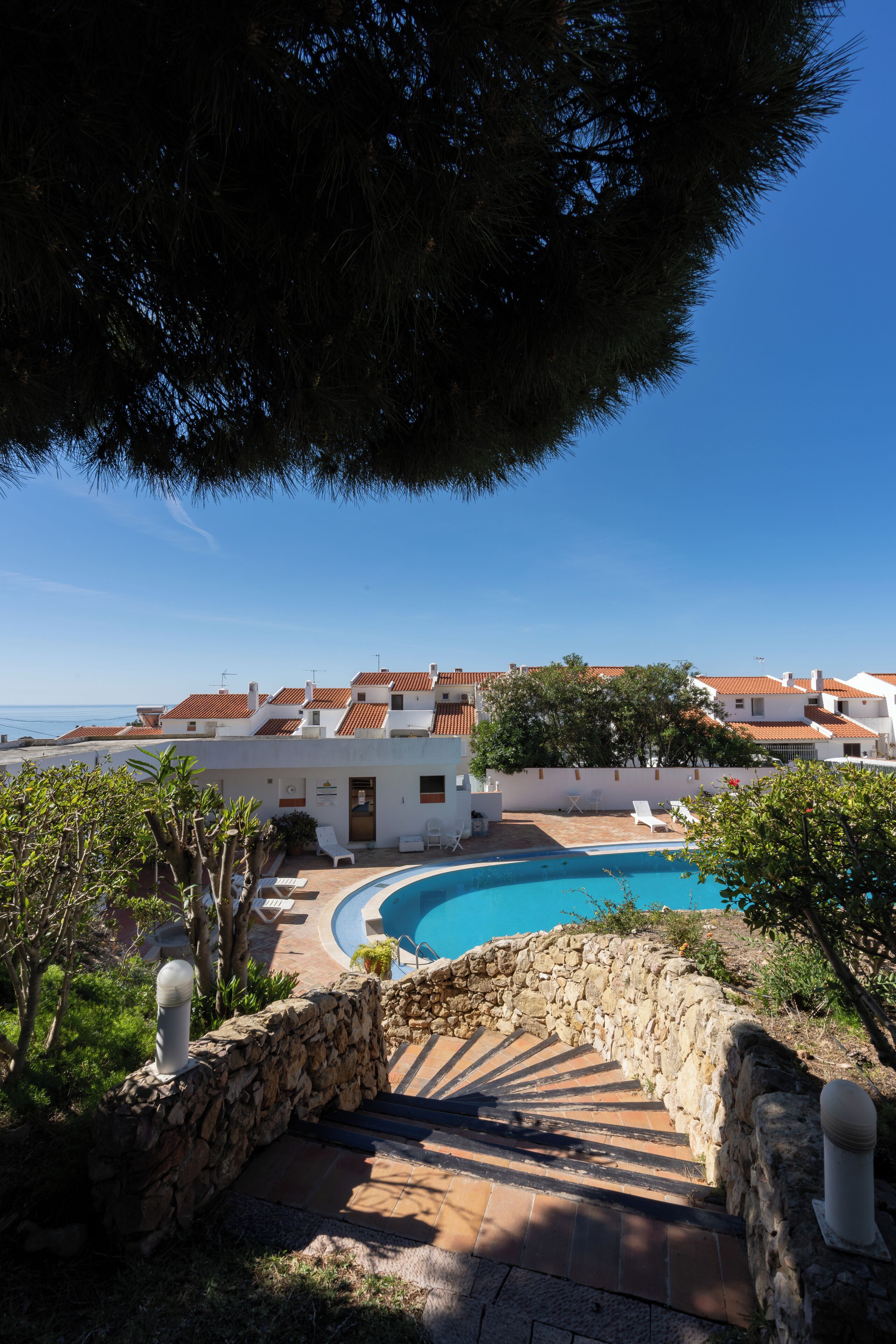 Piscina externa sazonal