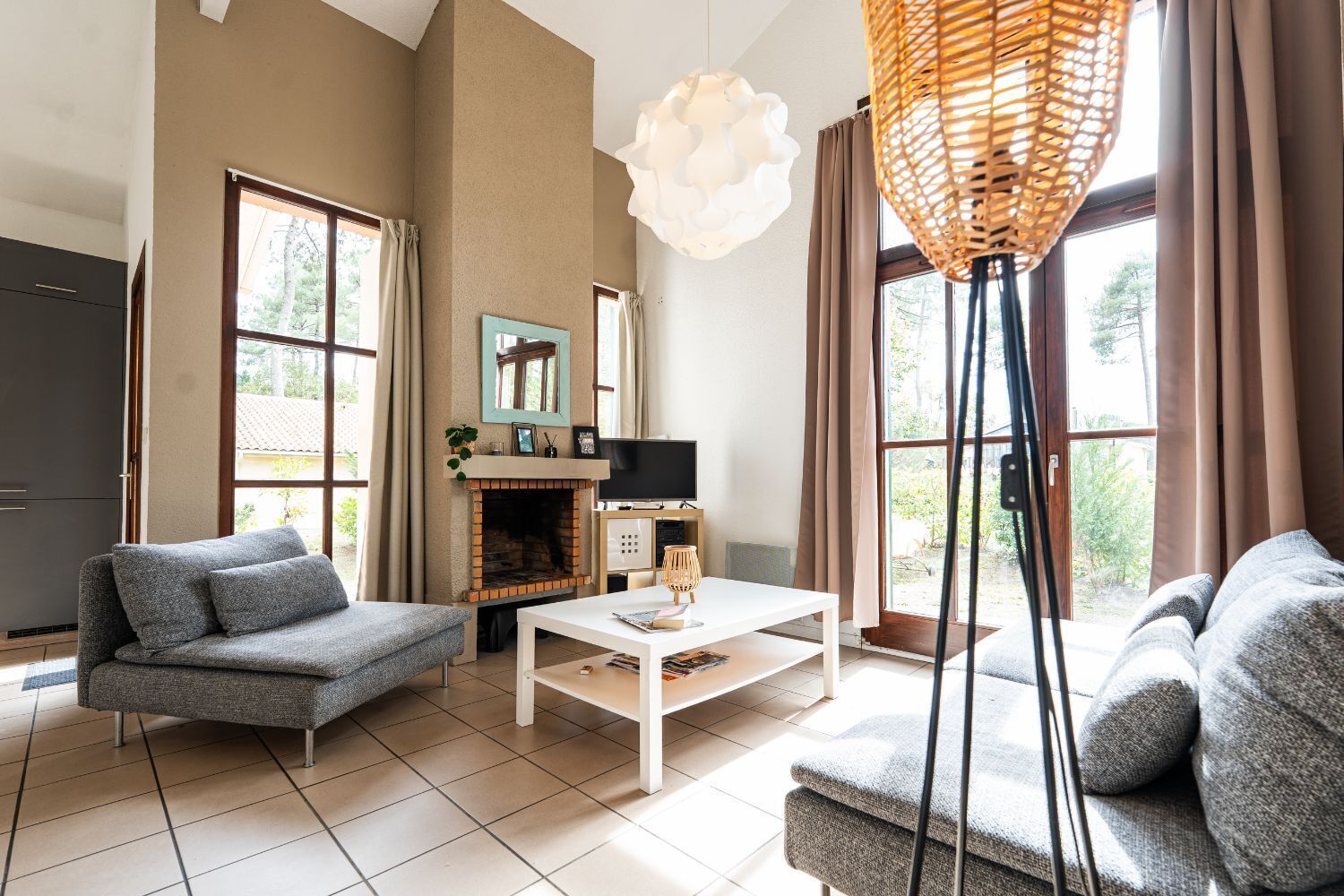 Televisor i llar de foc 