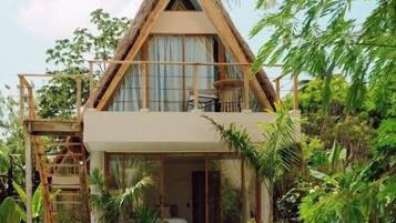 Double Room, Pool View | Terrace/patio
