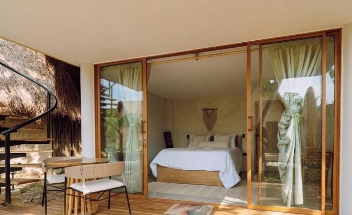 Chambre Double, vue jardin