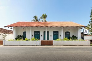 Voorkant van accommodatie