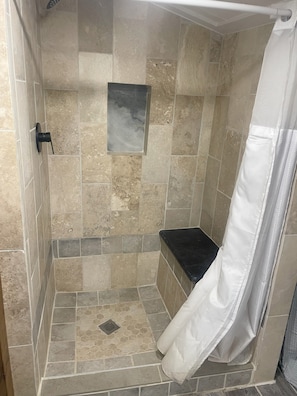 Towels, soap, toilet paper