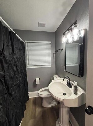 Towels, soap, toilet paper